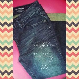Simply Vera Vera Wang Denim Capri's